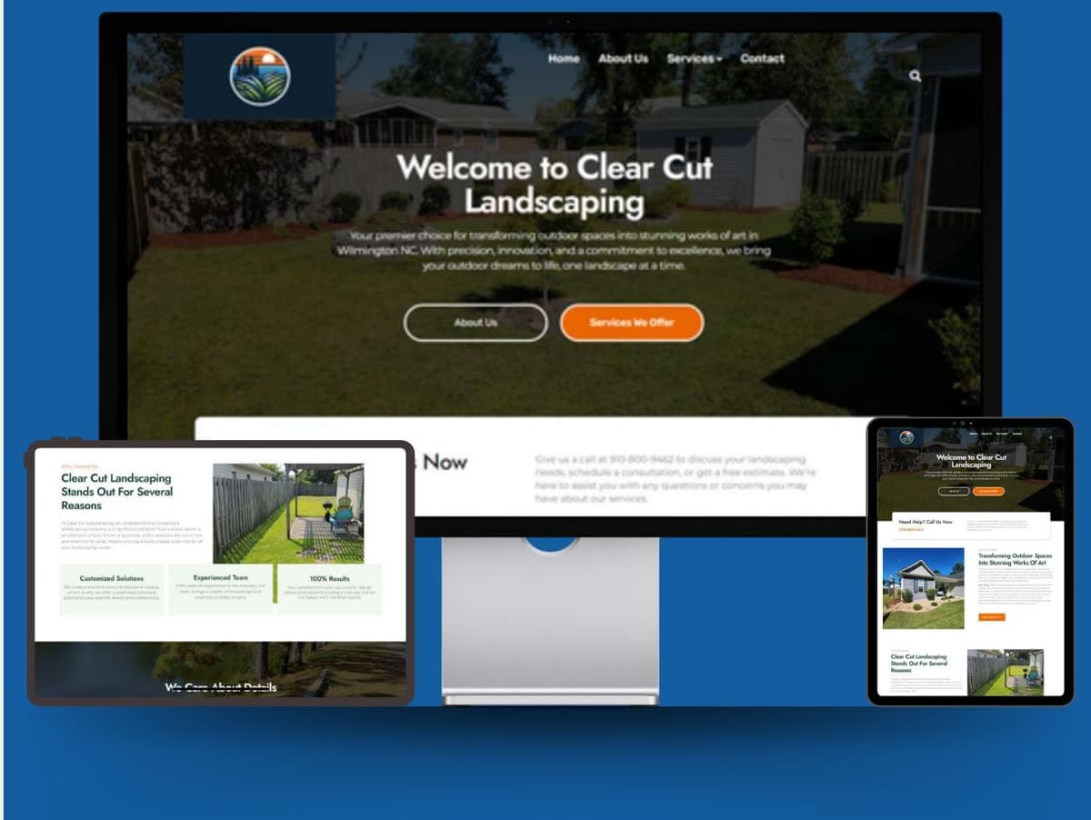 Clear Cut Landscaper — Landscaping services & booking