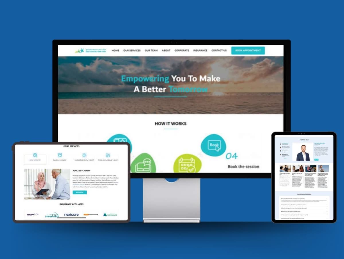Dubai Community Health Centre — Healthcare portal & appointments